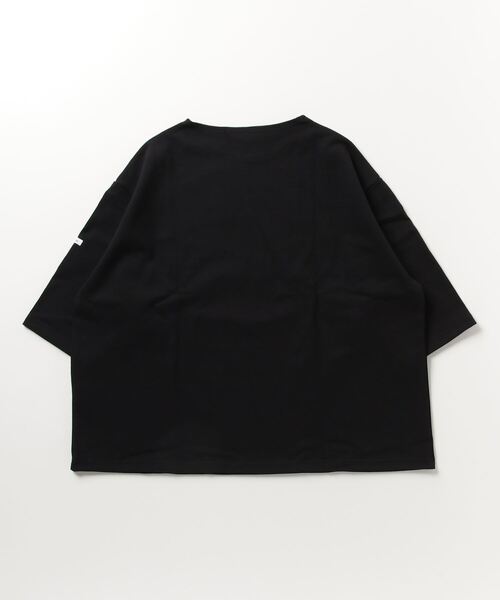 ORCIVAL(オーシバル)の「ORCIVAL/オーシバル コットンロード ワイドボートネックハーフスリーブ ソリッド WIDE BOATNECK HALFSLEEVE SOLID B248 23SS(Tシャツ/カットソー・レディース・ブラック/ナチュラル/ホワイト・1)」の9枚目の写真
