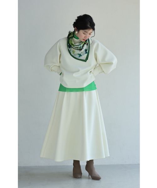 cawaii（カワイイ）の「色足しカラーレイヤードシアーインナーハイネック　イロタス（Tシャツ/カットソー・レディース・オレンジ/パープル/グリーン/サーモンピンク/イエロー・S-M）」の17枚目の写真