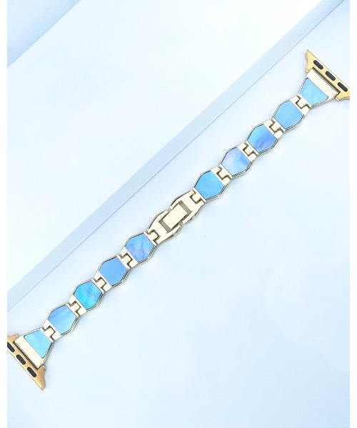 Burner(バーナー)の「【OKUOKU 0909】Apple Watch Band / アップルウォッチ バンド oku-awatch-686365335733-30 M(デジタル腕時計・レディース・F/G/H/I/J/K/L/A/C/E/D/B・B/A)」の5枚目の写真