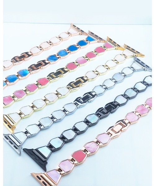 Burner(バーナー)の「【OKUOKU 0909】Apple Watch Band / アップルウォッチ バンド oku-awatch-686365335733-30 M(デジタル腕時計・レディース・F/G/H/I/J/K/L/A/C/E/D/B・B/A)」の21枚目の写真