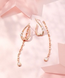 【Sakura Collection】シルバー ピアスチャームセット