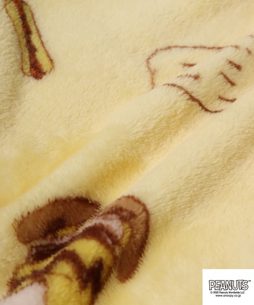 PEANUTS（ピーナッツ）の「PEANUTS スヌーピー 着る毛布（ガウン/バスローブ・レディース・クリーム・L/M）」の15枚目の写真