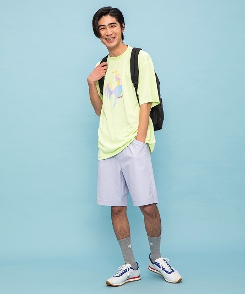 le coq sportif(ルコックスポルティフ)の「バックパック(バックパック/リュック・レディース・ブラック/ベージュ・F)」の4枚目の写真