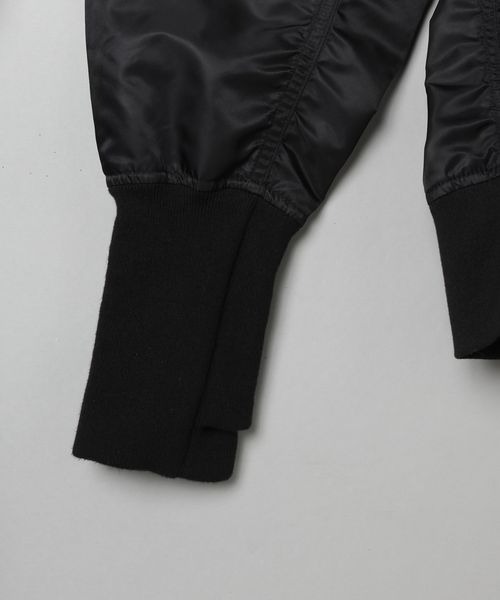 JEANASIS（ジーナシス）の「【AVIREX×JEANASIS】2WAY MA-1/177363（MA-1・レディース・ブラック/グレー系その他・FREE）」の19枚目の写真