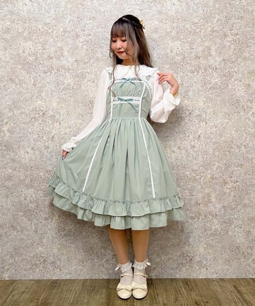 axes femme（アクシーズファム）の「リナズジャンパースカート