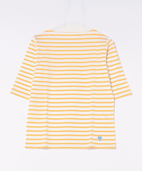 ORCIVAL(オーシバル)の「BOAT NECK H/S P.O. 40/2 JERSEY HALF SLEEVE TEE ボート ネック ハーフスリーブ プルオーバー(Tシャツ/カットソー・レディース・ホワイト系その他6/ホワイト系その他7/ホワイト系その他4/ホワイト系その他5/ホワイト系その他2/ホワイト系その他3/ホワイト系その他/ブラック系その他/ホワイト系1/ブラック/グレー系その他/ホワイト系2/ホワイト系3/ホワイト系4/ホワイト/ホワイト系5/ホワイト系6/ホワイト系7・1/2)」の12枚目の写真