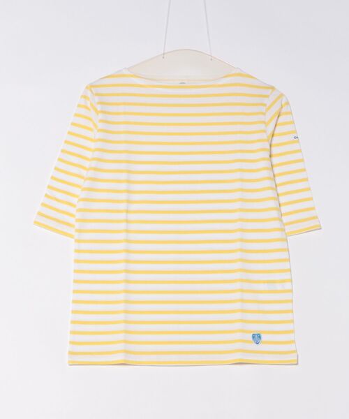 ORCIVAL(オーシバル)の「BOAT NECK H/S P.O. 40/2 JERSEY HALF SLEEVE TEE ボート ネック ハーフスリーブ プルオーバー(Tシャツ/カットソー・レディース・ホワイト系その他6/ホワイト系その他7/ホワイト系その他4/ホワイト系その他5/ホワイト系その他2/ホワイト系その他3/ホワイト系その他/ブラック系その他/ホワイト系1/ブラック/グレー系その他/ホワイト系2/ホワイト系3/ホワイト系4/ホワイト/ホワイト系5/ホワイト系6/ホワイト系7・1/2)」の13枚目の写真