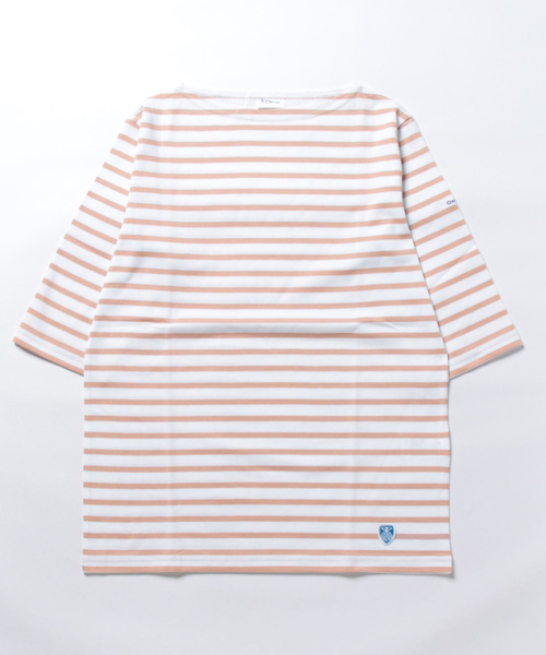 ORCIVAL(オーシバル)の「BOAT NECK H/S P.O. 40/2 JERSEY HALF SLEEVE TEE ボート ネック ハーフスリーブ プルオーバー(Tシャツ/カットソー・レディース・ホワイト系その他6/ホワイト系その他7/ホワイト系その他4/ホワイト系その他5/ホワイト系その他2/ホワイト系その他3/ホワイト系その他/ブラック系その他/ホワイト系1/ブラック/グレー系その他/ホワイト系2/ホワイト系3/ホワイト系4/ホワイト/ホワイト系5/ホワイト系6/ホワイト系7・1/2)」の5枚目の写真