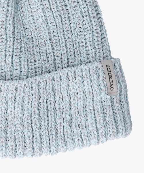 OVERRIDE（オーバーライド）の「OVERRIDE  JPF URARA WATCH（ニットキャップ/ビーニー・レディース・オレンジ/ライトブルー/ネイビー・57~59cm）」の11枚目の写真