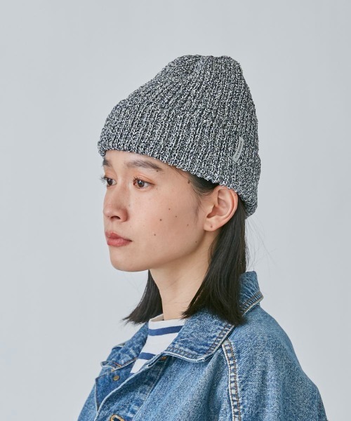 OVERRIDE（オーバーライド）の「OVERRIDE  JPF URARA WATCH（ニットキャップ/ビーニー・レディース・オレンジ/ライトブルー/ネイビー・57~59cm）」の13枚目の写真