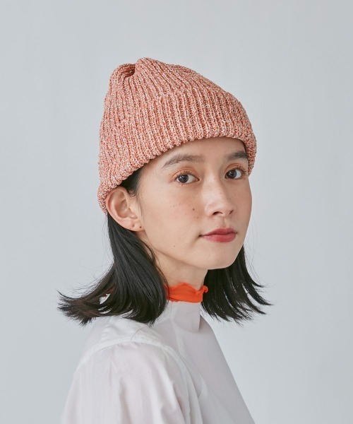 OVERRIDE（オーバーライド）の「OVERRIDE  JPF URARA WATCH（ニットキャップ/ビーニー・レディース・オレンジ/ライトブルー/ネイビー・57~59cm）」の19枚目の写真