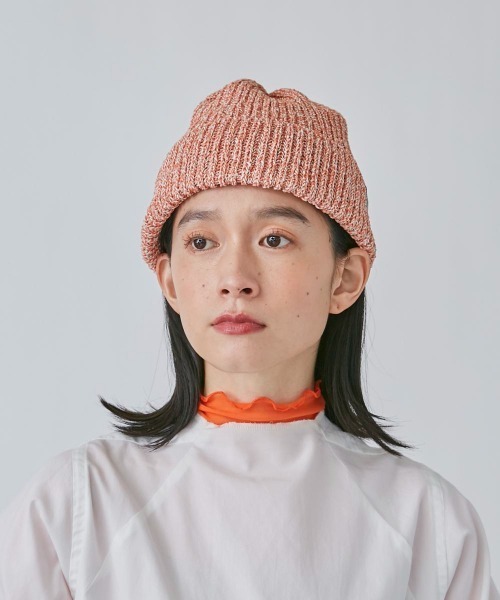 OVERRIDE（オーバーライド）の「OVERRIDE  JPF URARA WATCH（ニットキャップ/ビーニー・レディース・オレンジ/ライトブルー/ネイビー・57~59cm）」の20枚目の写真