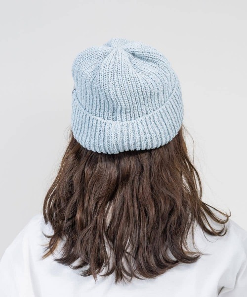 OVERRIDE（オーバーライド）の「OVERRIDE  JPF URARA WATCH（ニットキャップ/ビーニー・レディース・オレンジ/ライトブルー/ネイビー・57~59cm）」の7枚目の写真