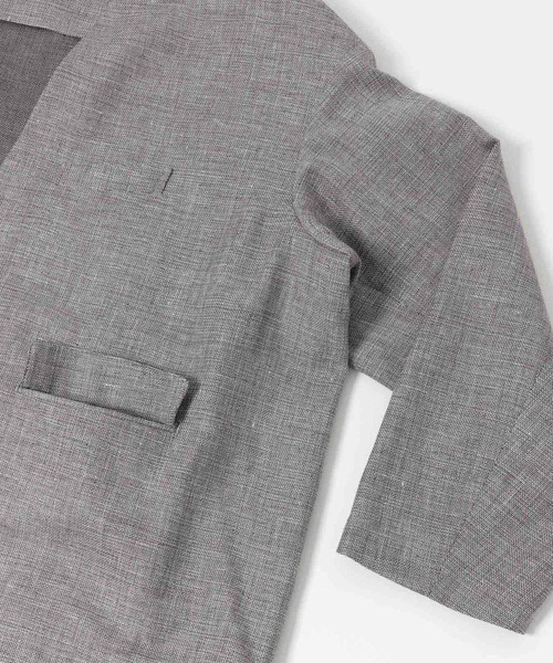 SEEALL（シーオール）の「SEEALL EXTRAOVER COLLARLESS JACKET
