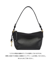 FOSSIL | フォッシル ホーボーバッグ レディース レザー ブラック スマホ収納可 SHB3076001(ショルダーバッグ)