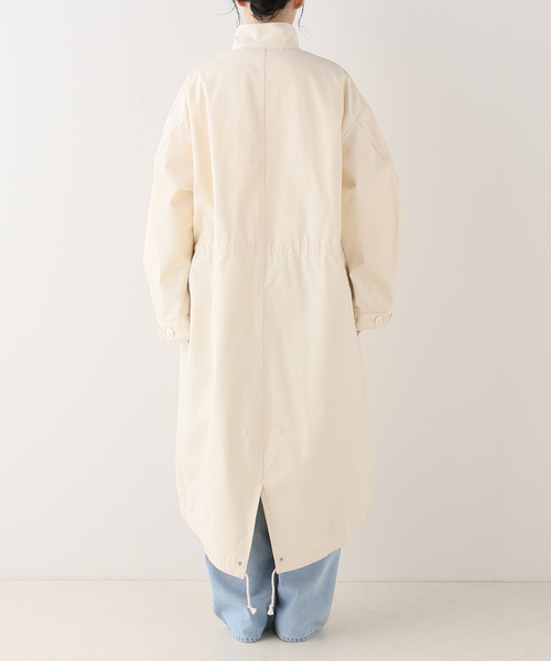 FRAMeWORK（フレームワーク）の「【LOEFF/ロエフ】テントクロスモッズコート（モッズコート・レディース・ホワイト系その他・FREE）」の5枚目の写真