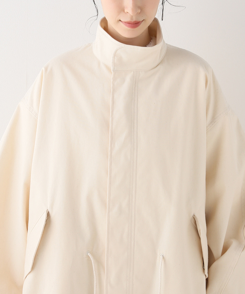 FRAMeWORK（フレームワーク）の「【LOEFF/ロエフ】テントクロスモッズコート（モッズコート・レディース・ホワイト系その他・FREE）」の6枚目の写真