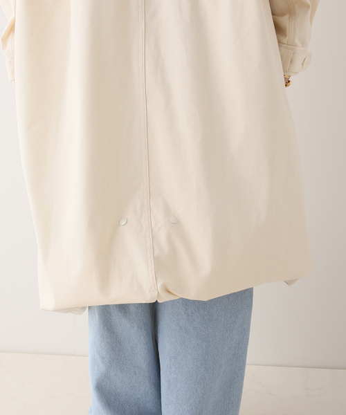 FRAMeWORK（フレームワーク）の「【LOEFF/ロエフ】テントクロスモッズコート（モッズコート・レディース・ホワイト系その他・FREE）」の15枚目の写真