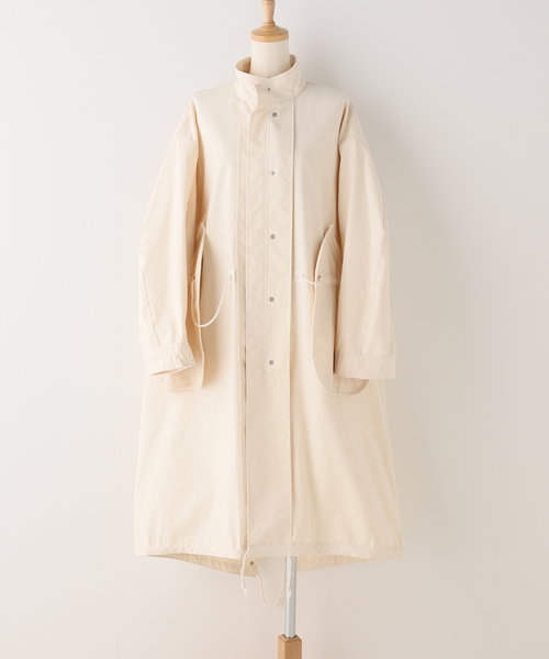 FRAMeWORK（フレームワーク）の「【LOEFF/ロエフ】テントクロスモッズコート（モッズコート・レディース・ホワイト系その他・FREE）」の16枚目の写真