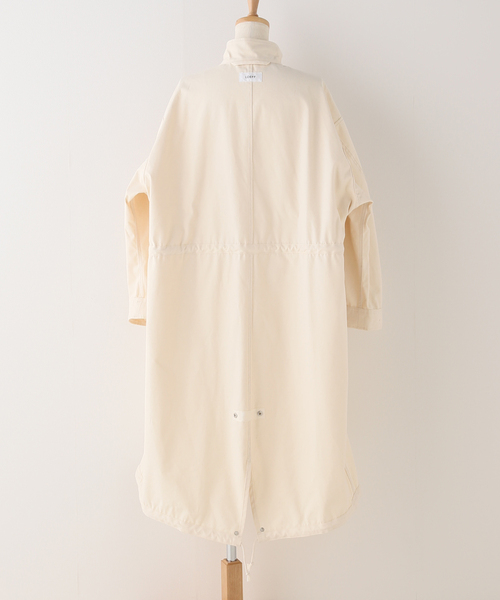 FRAMeWORK（フレームワーク）の「【LOEFF/ロエフ】テントクロスモッズコート（モッズコート・レディース・ホワイト系その他・FREE）」の17枚目の写真