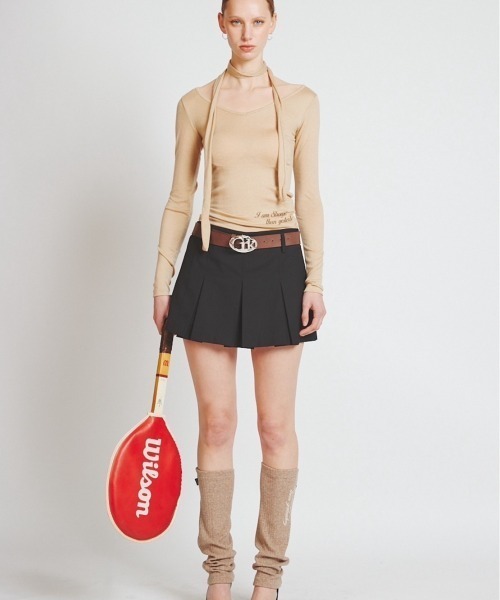 CRANK（クランク）の「韓国ブランド CRANK/クランク LOGO BUCKLE LEATHER BELT/ ベルト レディース  ベルト 太め ロゴベルト レザーベルト ベルト 革（ベルト・レディース・ブラック/ブラウン・ONE SIZE）」の22枚目の写真