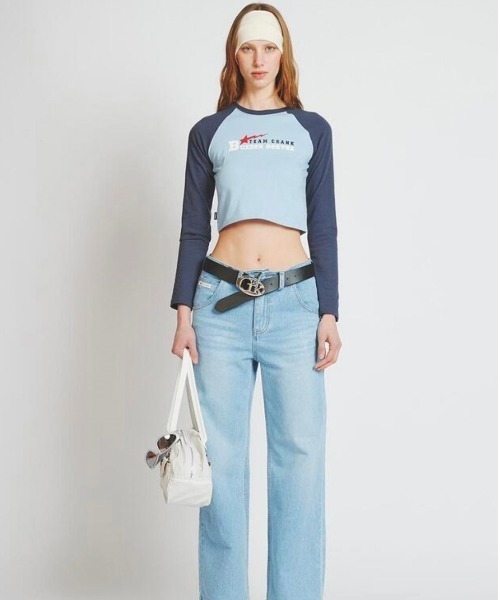 CRANK（クランク）の「韓国ブランド CRANK/クランク LOGO BUCKLE LEATHER BELT/ ベルト レディース  ベルト 太め ロゴベルト レザーベルト ベルト 革（ベルト・レディース・ブラック/ブラウン・ONE SIZE）」の20枚目の写真