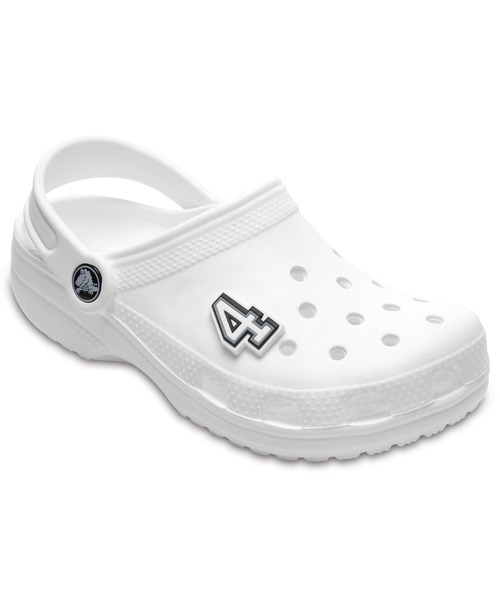 crocs(クロックス)の「クロックス ナンバー 4 / crocs Jibbitz B&W Number 4(シューズアクセサリー・レディース・その他・ONE SIZE)」の3枚目の写真