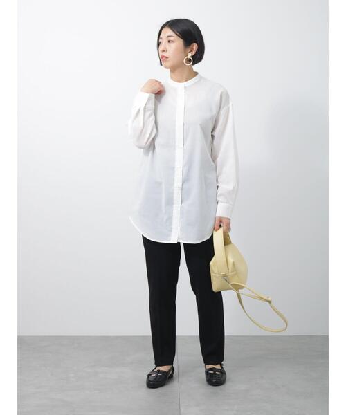 Lugnoncure（ルノンキュール）の「ポンチパンツ(セットアップ可)（その他パンツ・レディース・ベージュ/ブラック/ミント・ﾌﾘ-）」の7枚目の写真