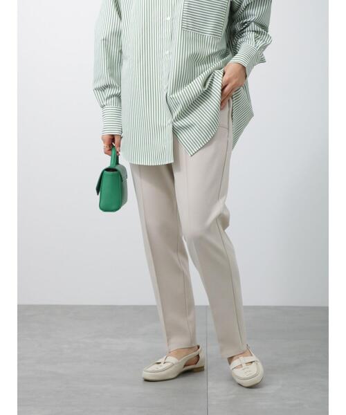 Lugnoncure（ルノンキュール）の「ポンチパンツ(セットアップ可)（その他パンツ・レディース・ベージュ/ブラック/ミント・ﾌﾘ-）」の11枚目の写真