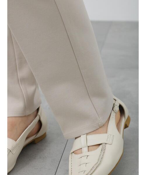 Lugnoncure（ルノンキュール）の「ポンチパンツ(セットアップ可)（その他パンツ・レディース・ベージュ/ブラック/ミント・ﾌﾘ-）」の16枚目の写真