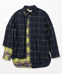 Wizzard ウィザード / DOCKING FLIP SHIRTS ドッキングフリップシャツ / W23AW-SH010
