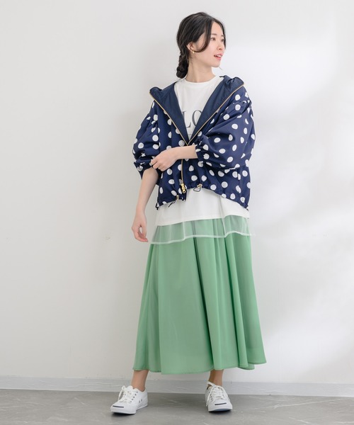 margaux（マルゴー）の「【KATHARINE ROSS】margaux dots Blouson（ブルゾン・レディース・ネイビー・MEDIUM）」の2枚目の写真