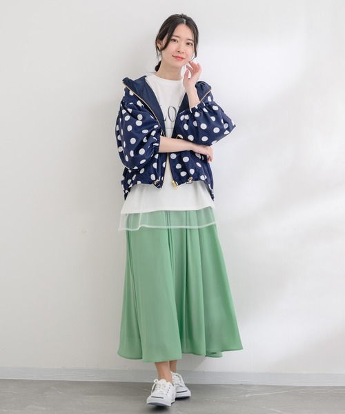 margaux（マルゴー）の「【KATHARINE ROSS】margaux dots Blouson（ブルゾン・レディース・ネイビー・MEDIUM）」の3枚目の写真