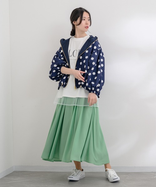 margaux（マルゴー）の「【KATHARINE ROSS】margaux dots Blouson（ブルゾン・レディース・ネイビー・MEDIUM）」の4枚目の写真