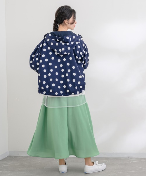 margaux（マルゴー）の「【KATHARINE ROSS】margaux dots Blouson（ブルゾン・レディース・ネイビー・MEDIUM）」の6枚目の写真