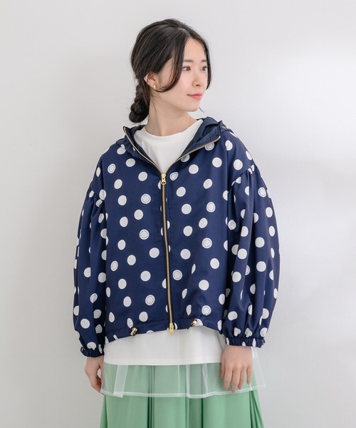 margaux（マルゴー）の「【KATHARINE ROSS】margaux dots Blouson（ブルゾン・レディース・ネイビー・MEDIUM）」の9枚目の写真