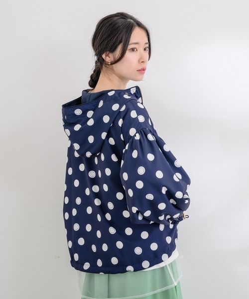 margaux（マルゴー）の「【KATHARINE ROSS】margaux dots Blouson（ブルゾン・レディース・ネイビー・MEDIUM）」の10枚目の写真