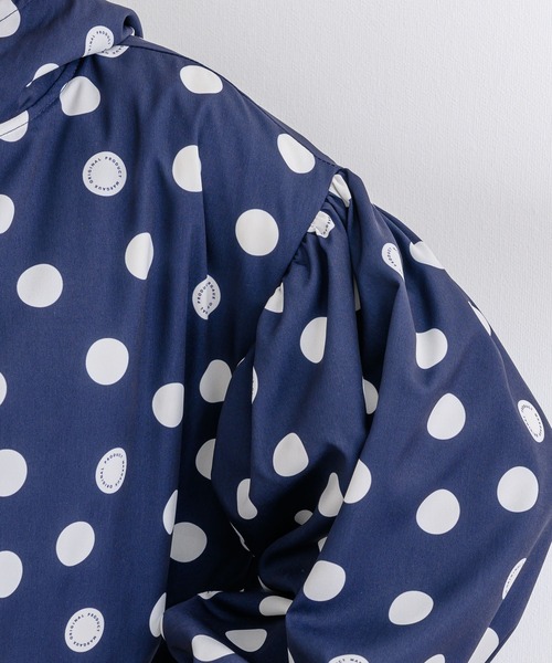 margaux（マルゴー）の「【KATHARINE ROSS】margaux dots Blouson（ブルゾン・レディース・ネイビー・MEDIUM）」の15枚目の写真