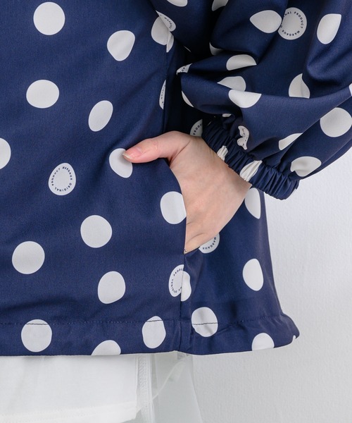 margaux（マルゴー）の「【KATHARINE ROSS】margaux dots Blouson（ブルゾン・レディース・ネイビー・MEDIUM）」の16枚目の写真
