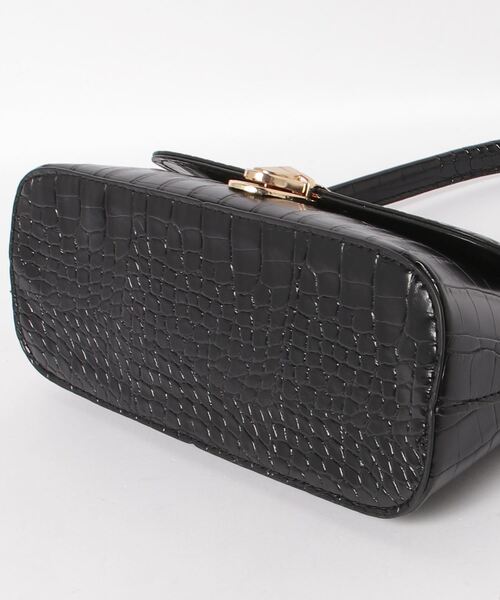 PHILLY（フィリー）の「クロコタッチハンドバッグ（ハンドバッグ・レディース・ブラック・FREE）」の3枚目の写真