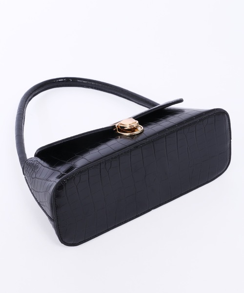 PHILLY（フィリー）の「クロコタッチハンドバッグ（ハンドバッグ・レディース・ブラック・FREE）」の14枚目の写真