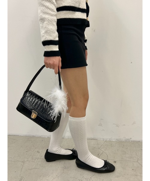 PHILLY（フィリー）の「クロコタッチハンドバッグ（ハンドバッグ・レディース・ブラック・FREE）」の7枚目の写真