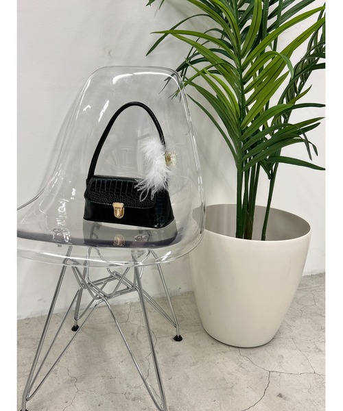 PHILLY（フィリー）の「クロコタッチハンドバッグ（ハンドバッグ・レディース・ブラック・FREE）」の10枚目の写真