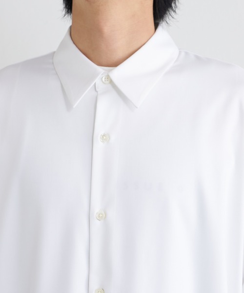 Lui's（ルイス）の「バンブーレーヨンエアリーショートスリーブシャツ（シャツ/ブラウス・メンズ・ホワイト/ブラック/グレー・FREE）」の15枚目の写真