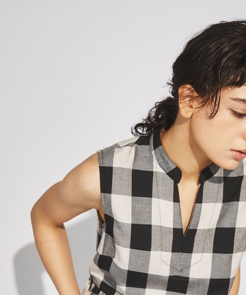 Diagram（ダイアグラム）の「チェックロングワンピース（ワンピース・レディース・オレンジ・36）」の21枚目の写真