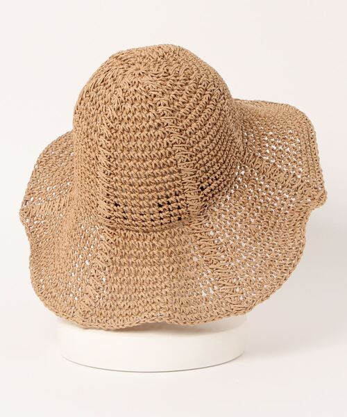 FOREVER 21(フォーエバー トゥエンティーワン)の「ワイドブリムハット(ハット・レディース・ブラウン/アンティークゴールド・FREE)」の10枚目の写真