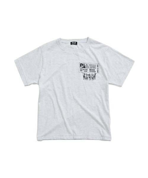 FAF(フェイク アス フラワーズ)の「【FAF/エフエーエフ】Laundry Tee(Tシャツ/カットソー・メンズ・ホワイト/グレー・LARGE/MEDIUM)」の1枚目の写真
