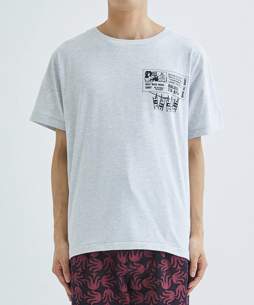 FAF(フェイク アス フラワーズ)の「【FAF/エフエーエフ】Laundry Tee(Tシャツ/カットソー・メンズ・ホワイト/グレー・LARGE/MEDIUM)」の14枚目の写真