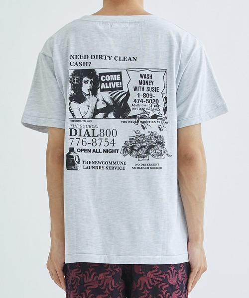 FAF(フェイク アス フラワーズ)の「【FAF/エフエーエフ】Laundry Tee(Tシャツ/カットソー・メンズ・ホワイト/グレー・LARGE/MEDIUM)」の18枚目の写真