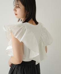 前後2WAYフリルトップス/Tシャツ
